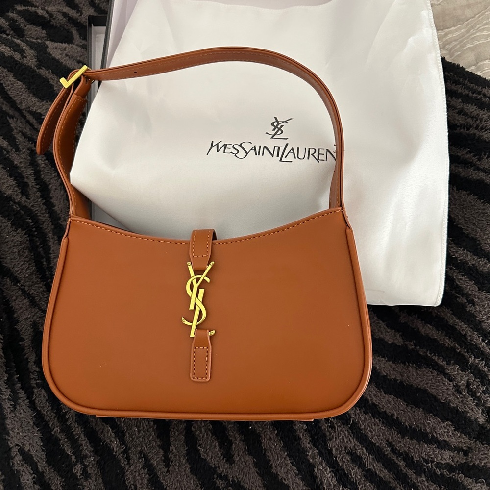 Y S L inspired crescent bag